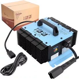 Golf Cart 48V Charger for Yamaha G29 18A Waterproof 48 Volt Battery Charger - 10L0L