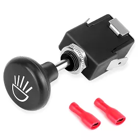 Golf Cart Headlight Switch for EZ GO Yamaha Club Car Push Pull Switch - 10L0L