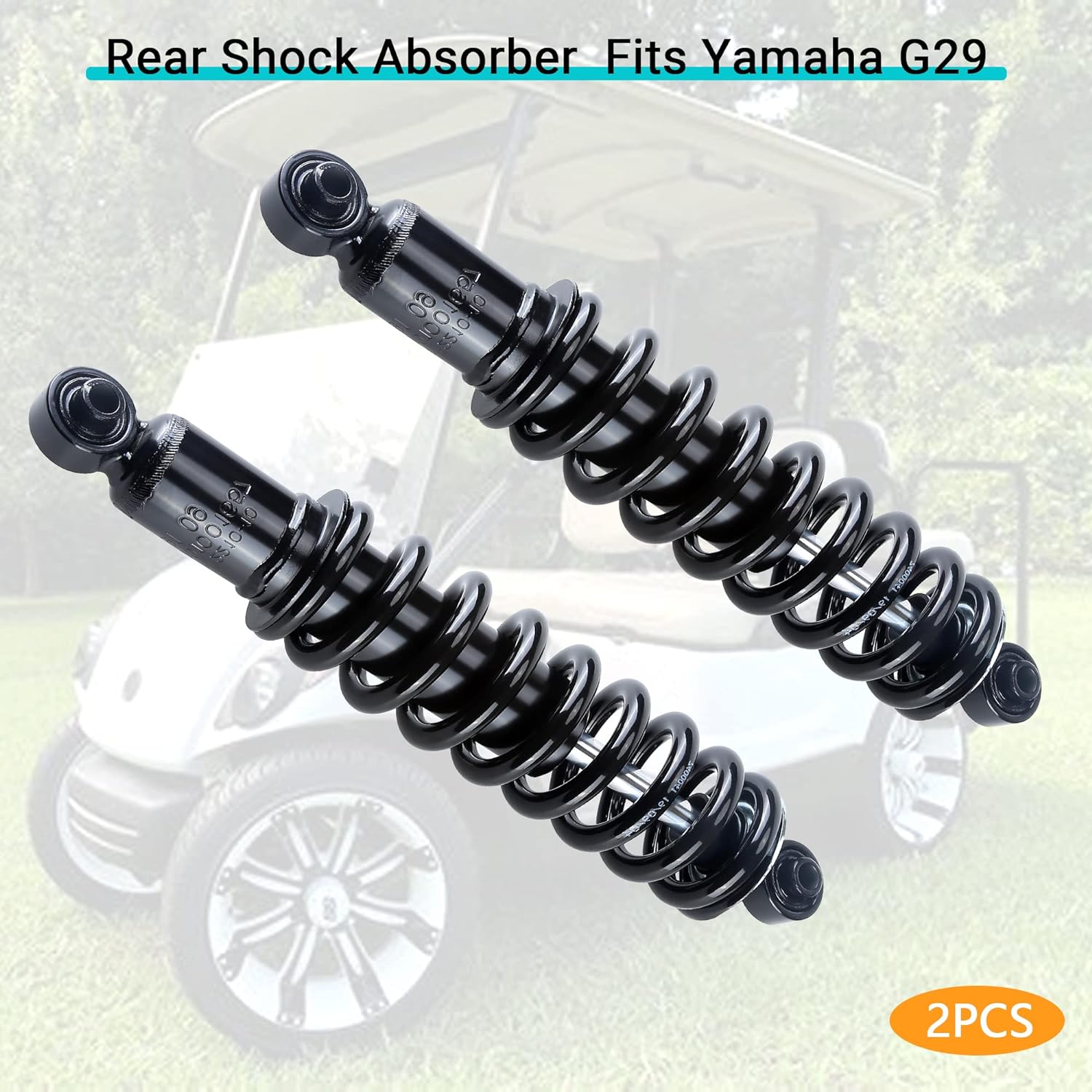 Golf Cart Rear Shock Spring Assembly for Yamaha G29 Drive Gas/Electric Models - 10L0L