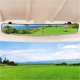 Golf Cart Rear View Mirror for Sale HD Wide Angle for Club Car Yamaha EZGO - 10L0L