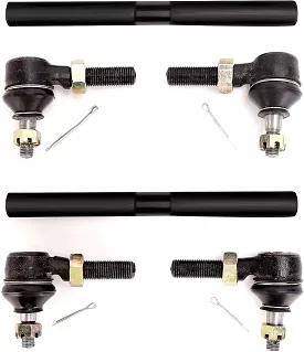 Golf Cart Steering Tie Rod End & Shaft Assembly Kit for EZGO TXT 1994.5-2001 - 10L0L