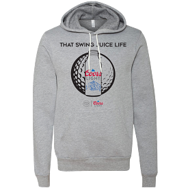 Golf Coors Light Unisex Hoodie Grey