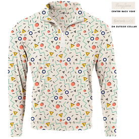 Golf Fresh Prints Men's Quarter Zip