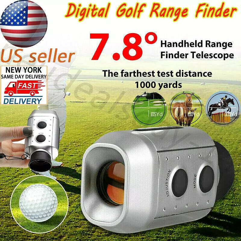 Golf Rangefinder 1000 Yards Digital - Affordable Golf Range Finder