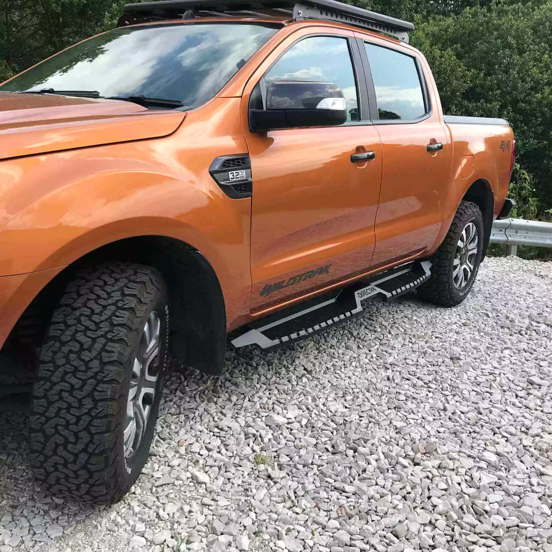 Hammerhead Side Bars and Steps for Ford Ranger 2012+ MK3 T6 (P375) Double Cab