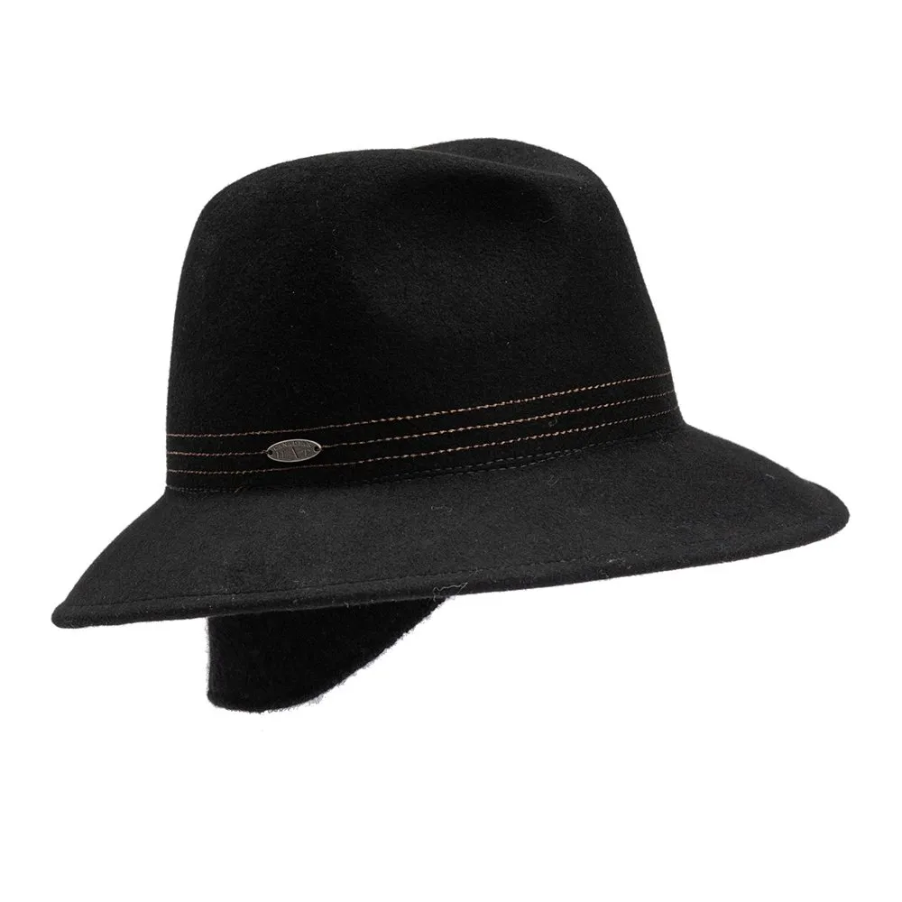 Harricana Floria Fedora with Earflaps (Women's)