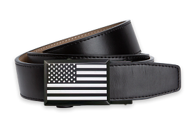 Heritage Go-In USA Flag, Black 1 3/8 Strap, Golf Belt