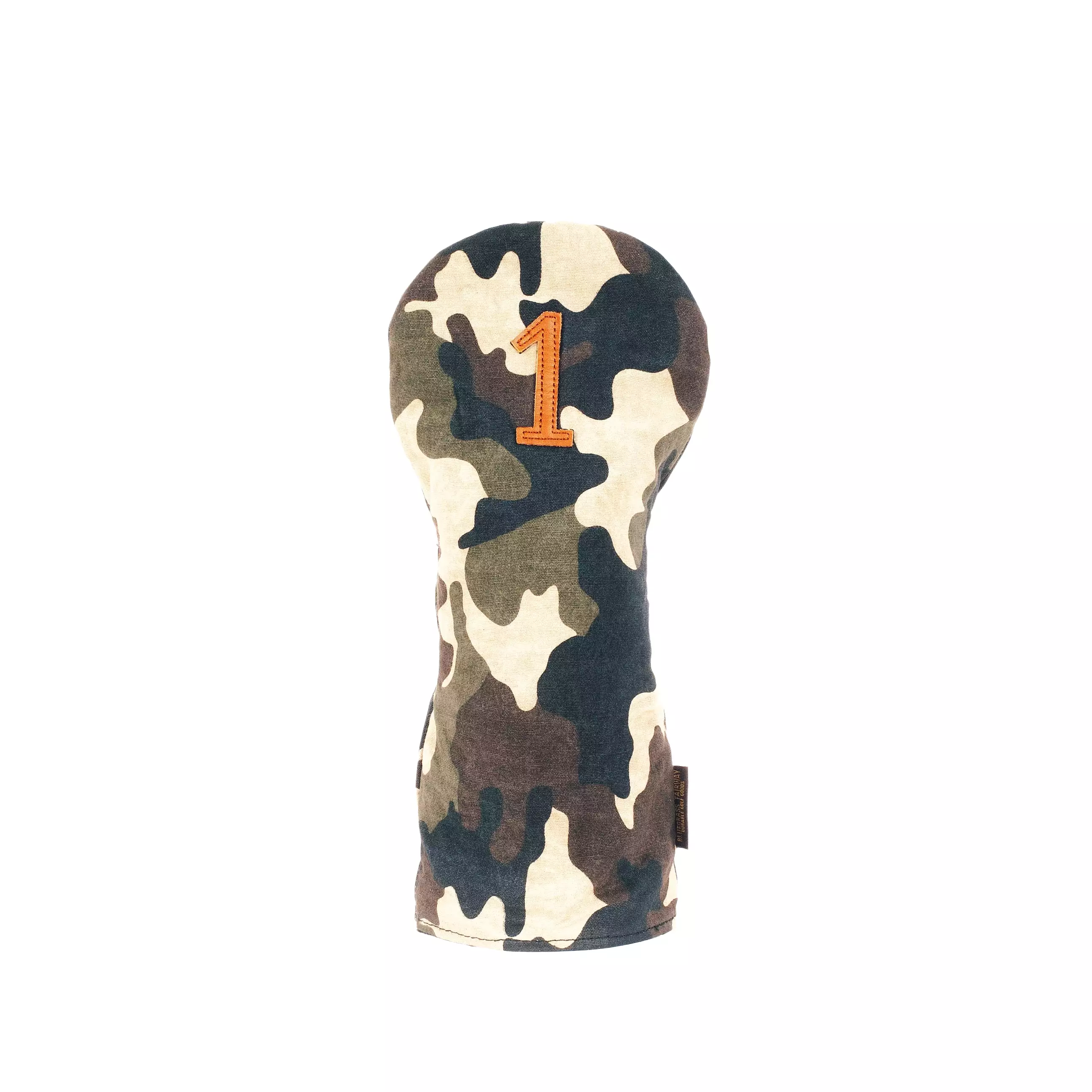 Invitational Edition Waxed Canvas golf headcover in Camo Driver