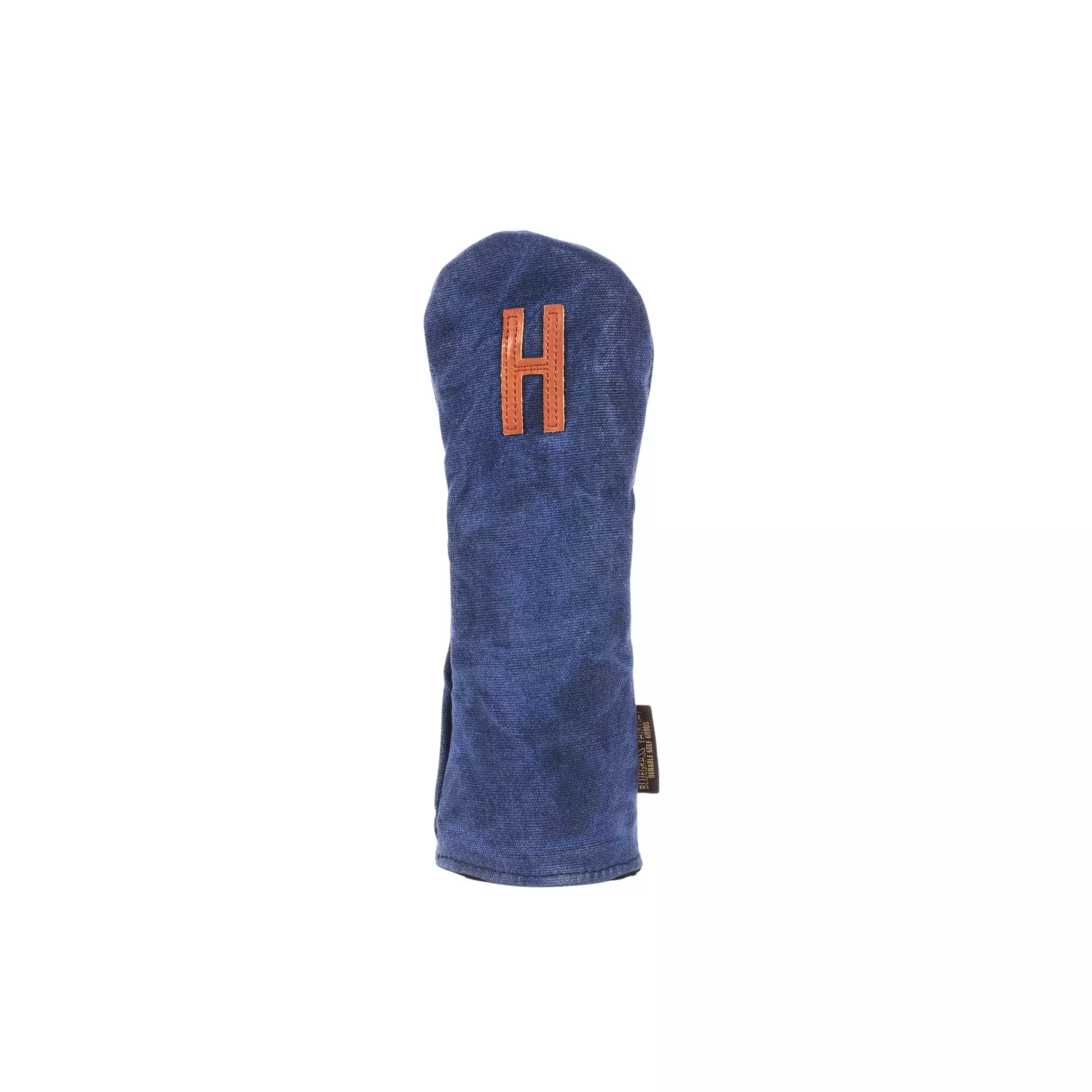 Invitational Edition Waxed Canvas golf headcover in Navy Hybrid