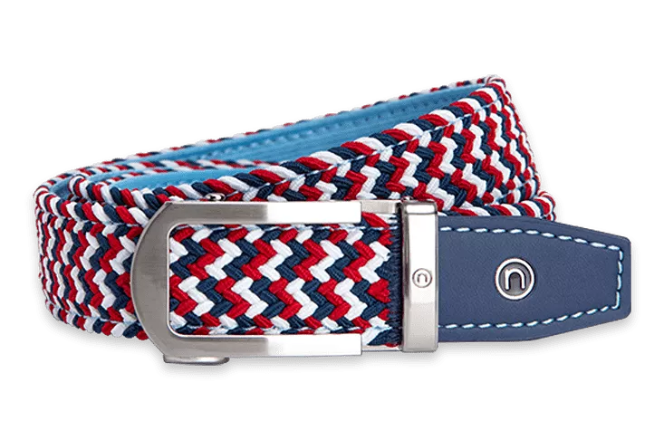 Kid's Braided Liberty, 1 1/8 Strap, Golf Belt