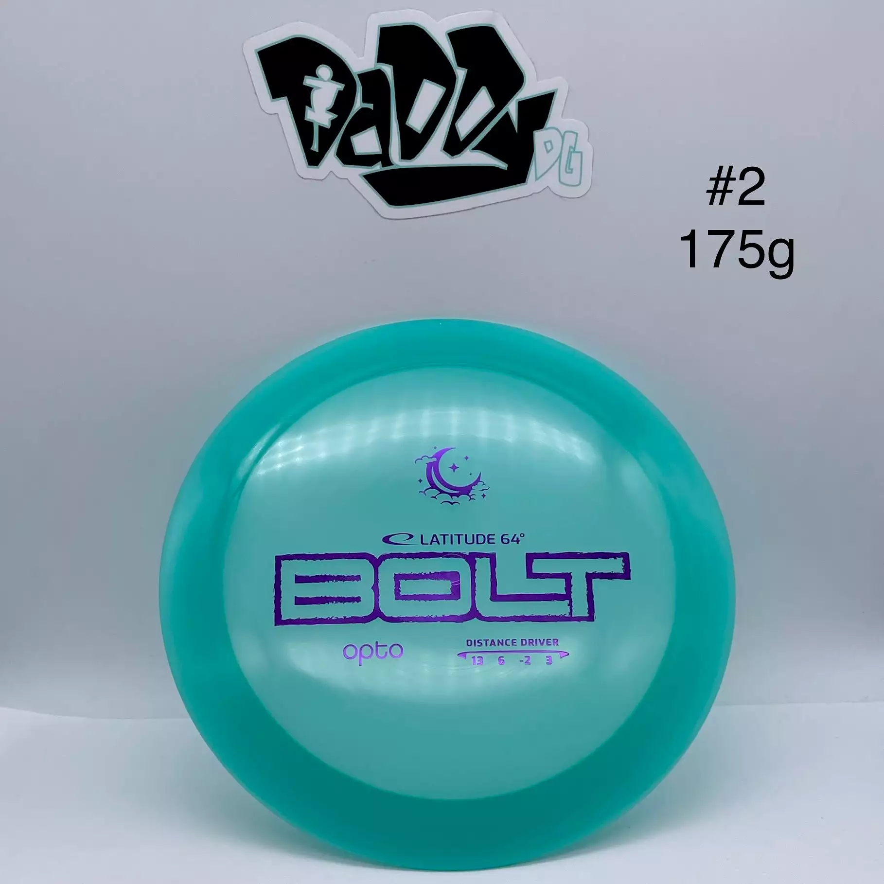 Latitude 64 Opto Moonshine Glow Bolt Distance Driver