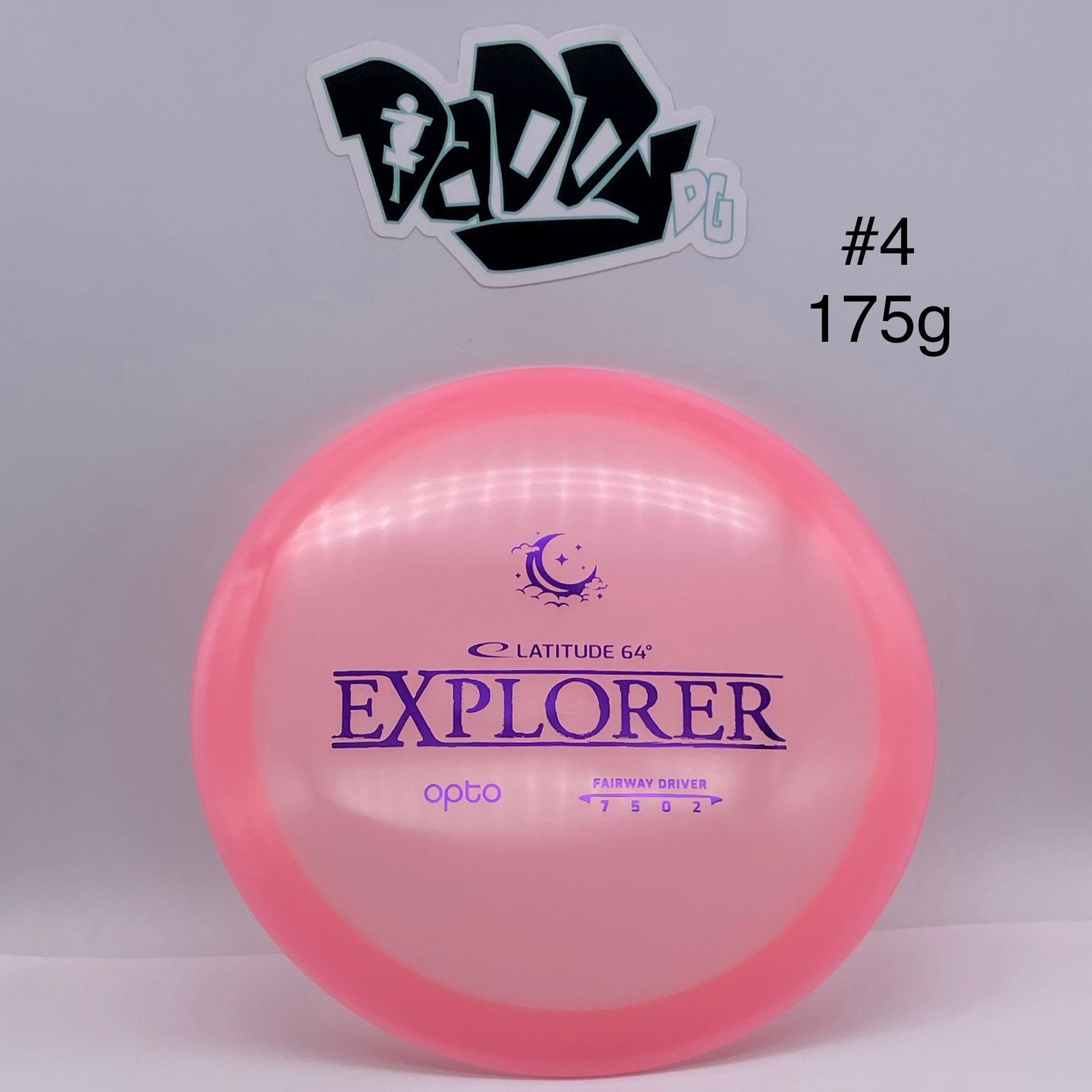 Latitude 64 Opto Moonshine Glow Explorer Fairway Driver