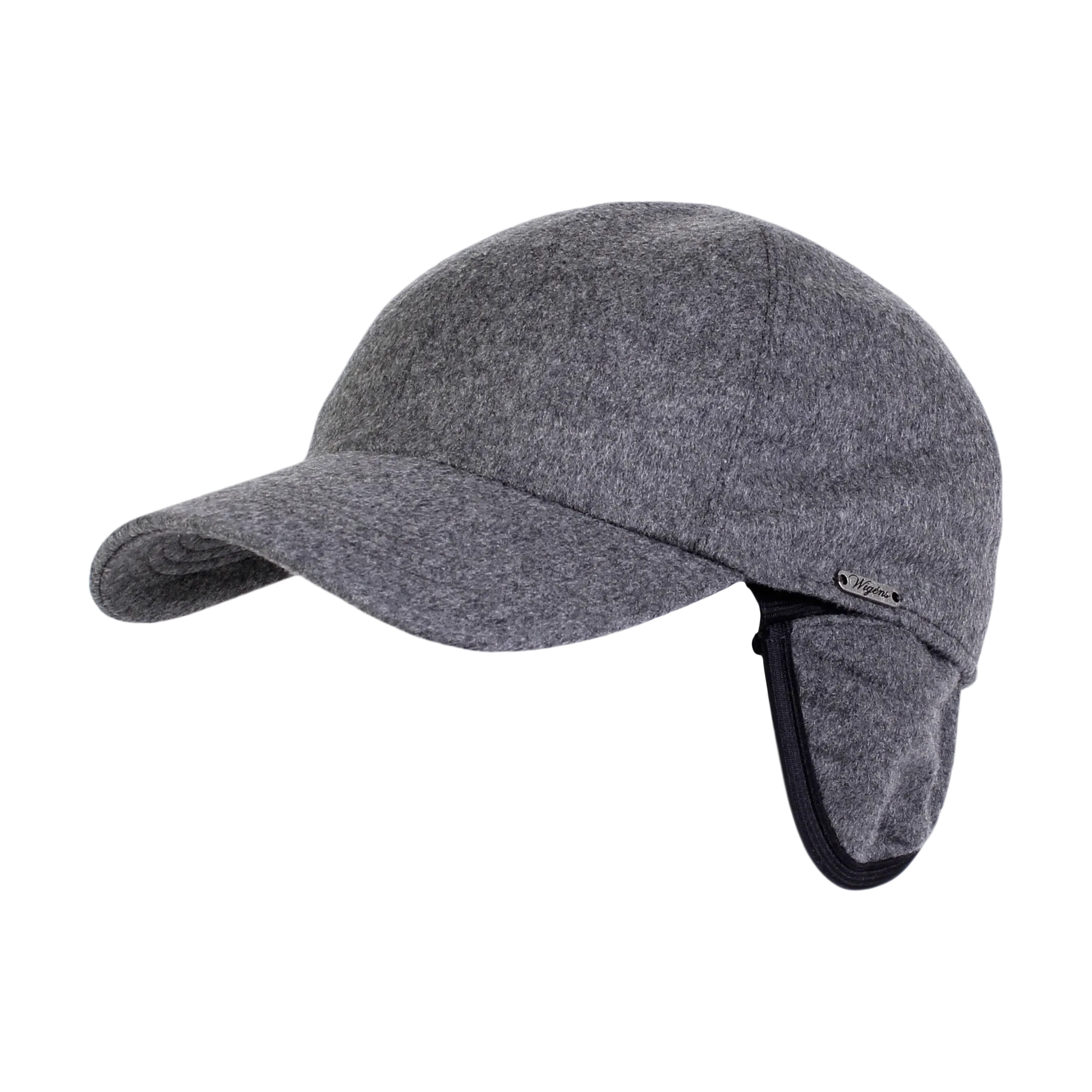 Loro Piana 'Storm System' 100% Cashmere Baseball Classic Cap with Earflaps (Choice of Colors) by Wigens