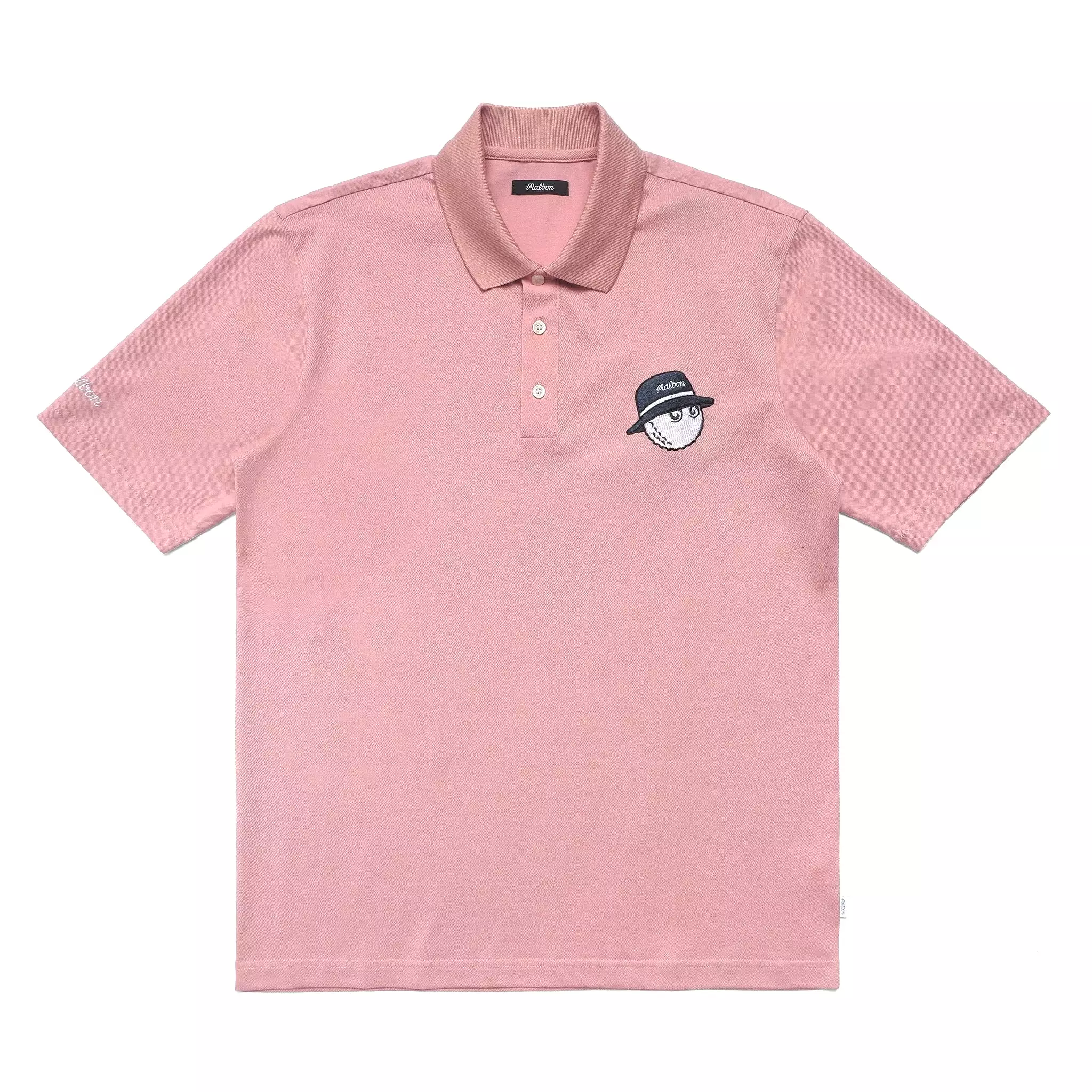 Malbon Golf Cooper Polo - Dusty Rose