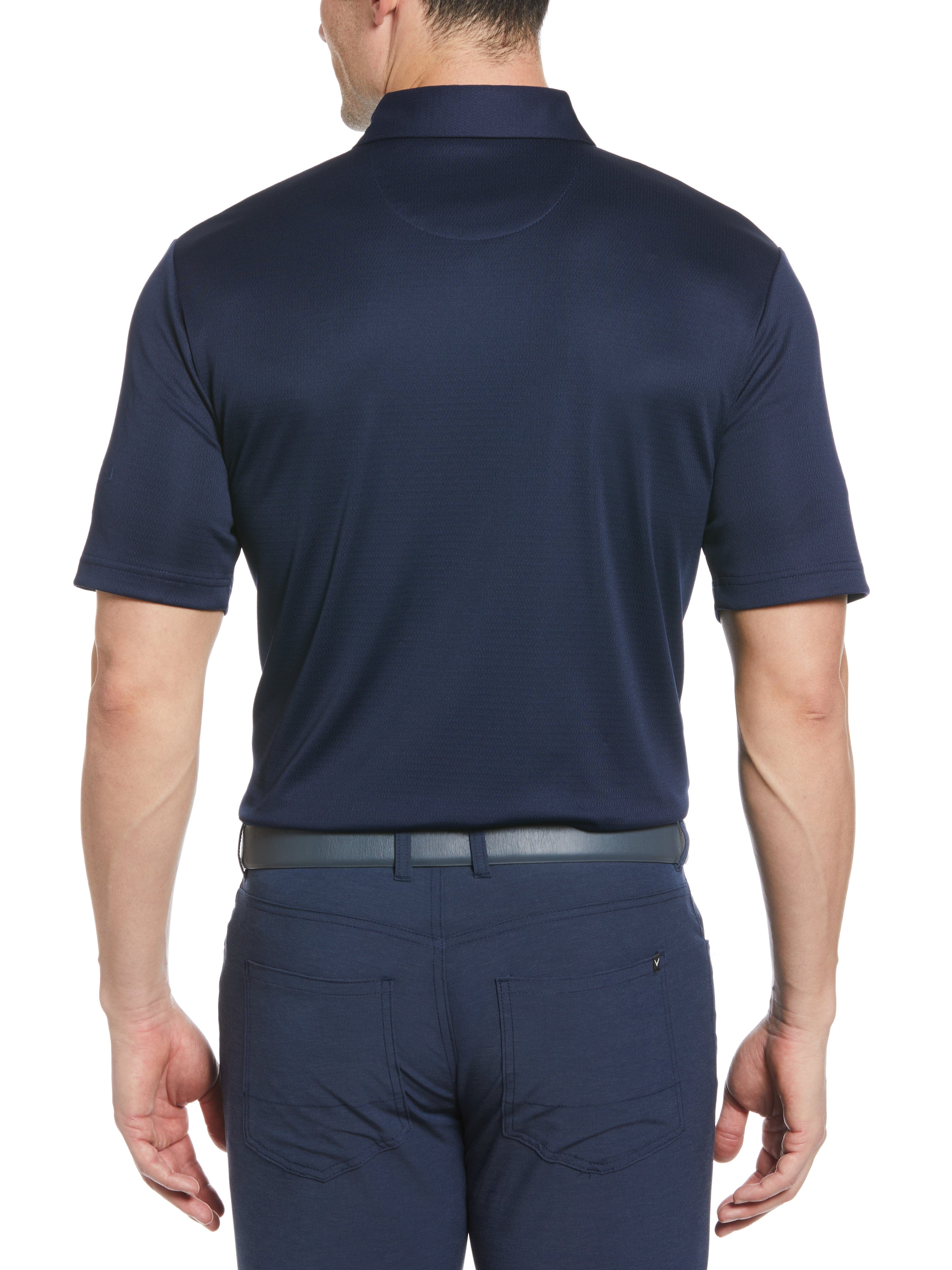 Mens Micro Texture Polo