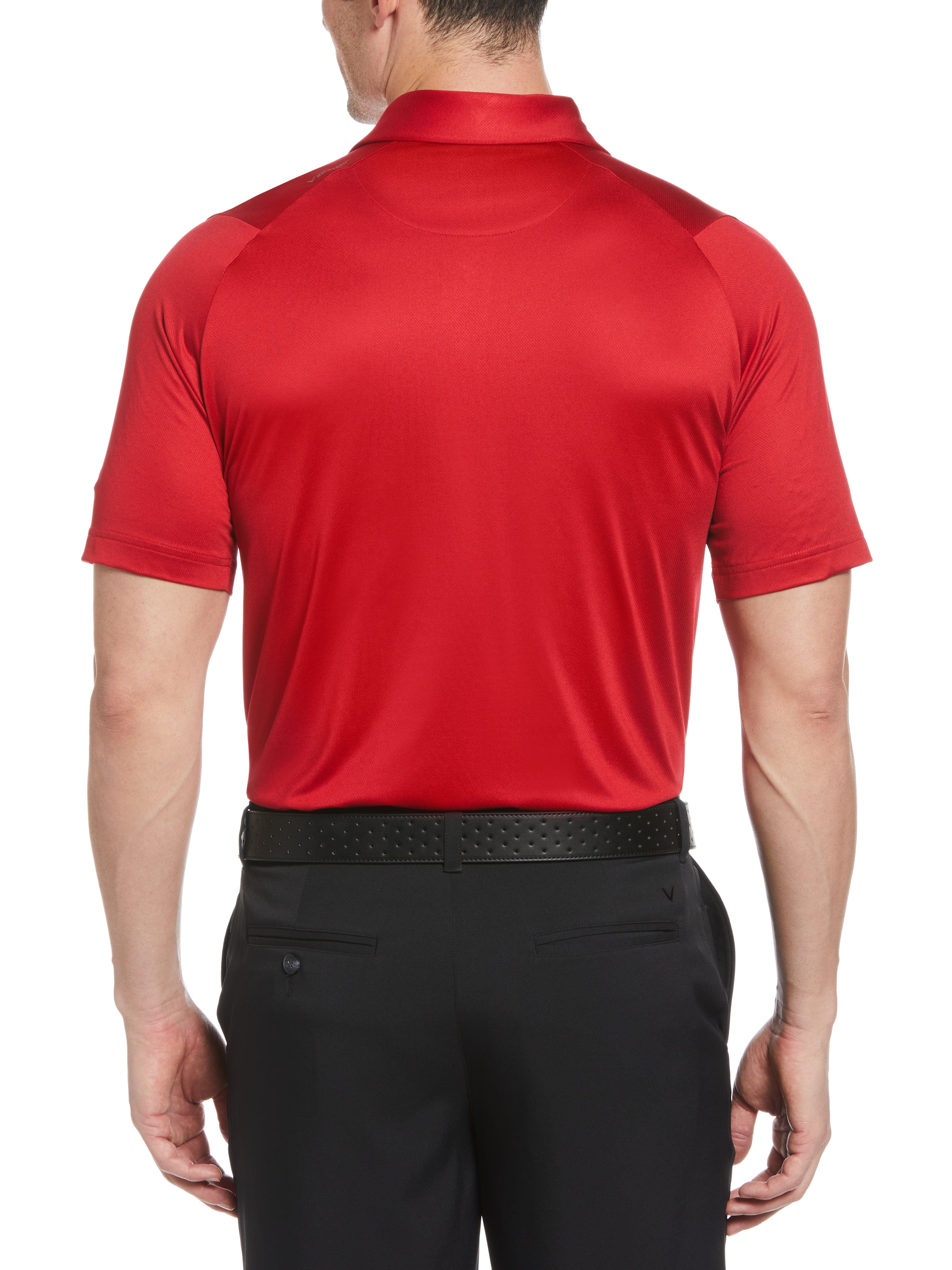 Mens Swing Tech Solid Polo