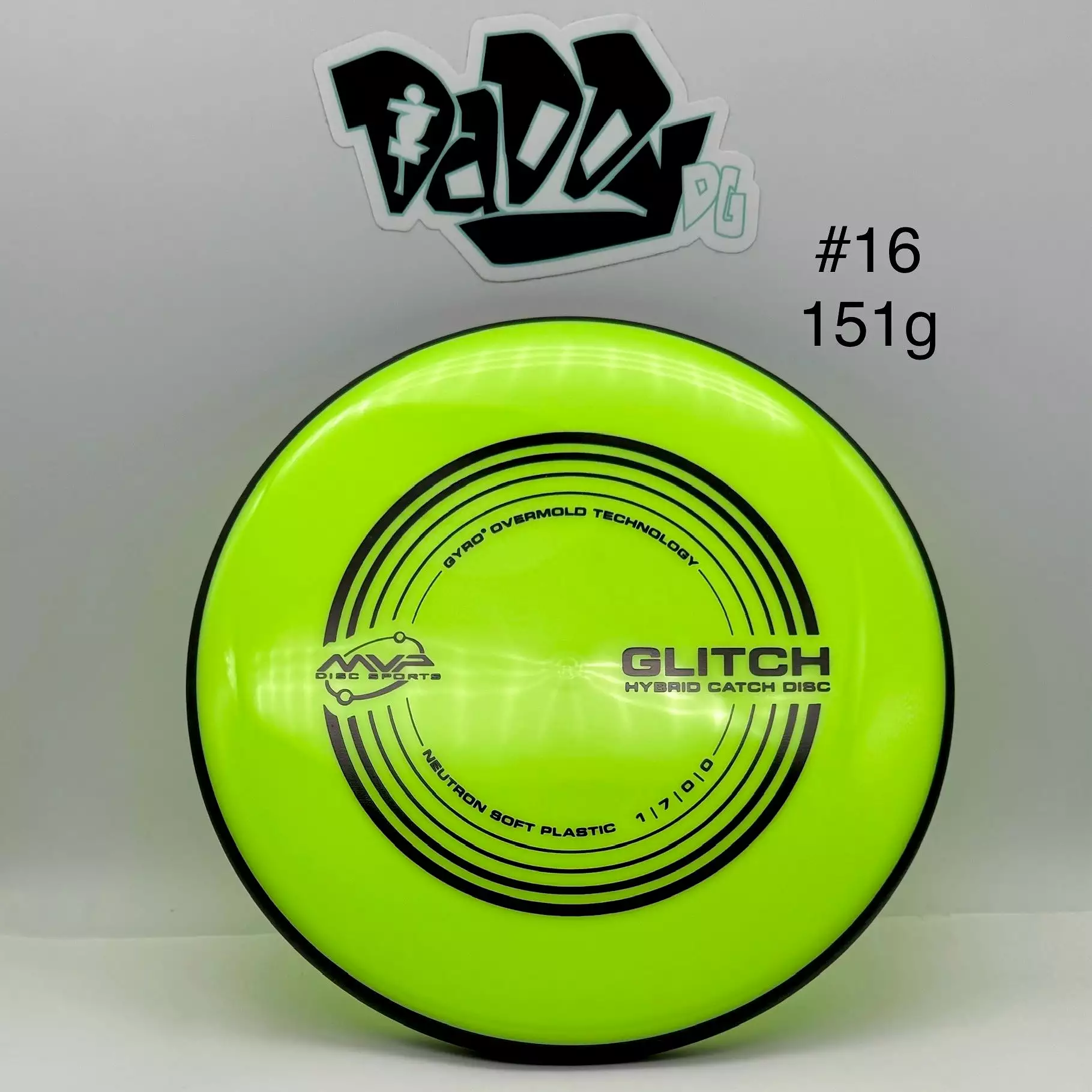 MVP Neutron Soft Glitch Hybrid Catch Disc