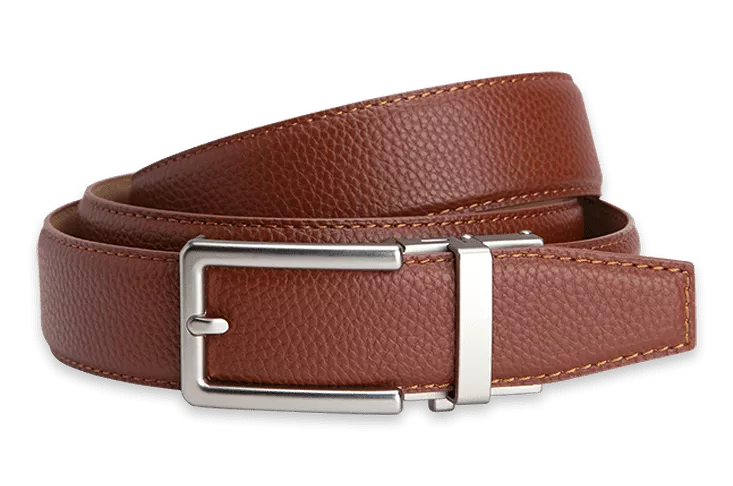 Neubelt Vegan Cognac, 1 3/8 Strap, Golf Belt