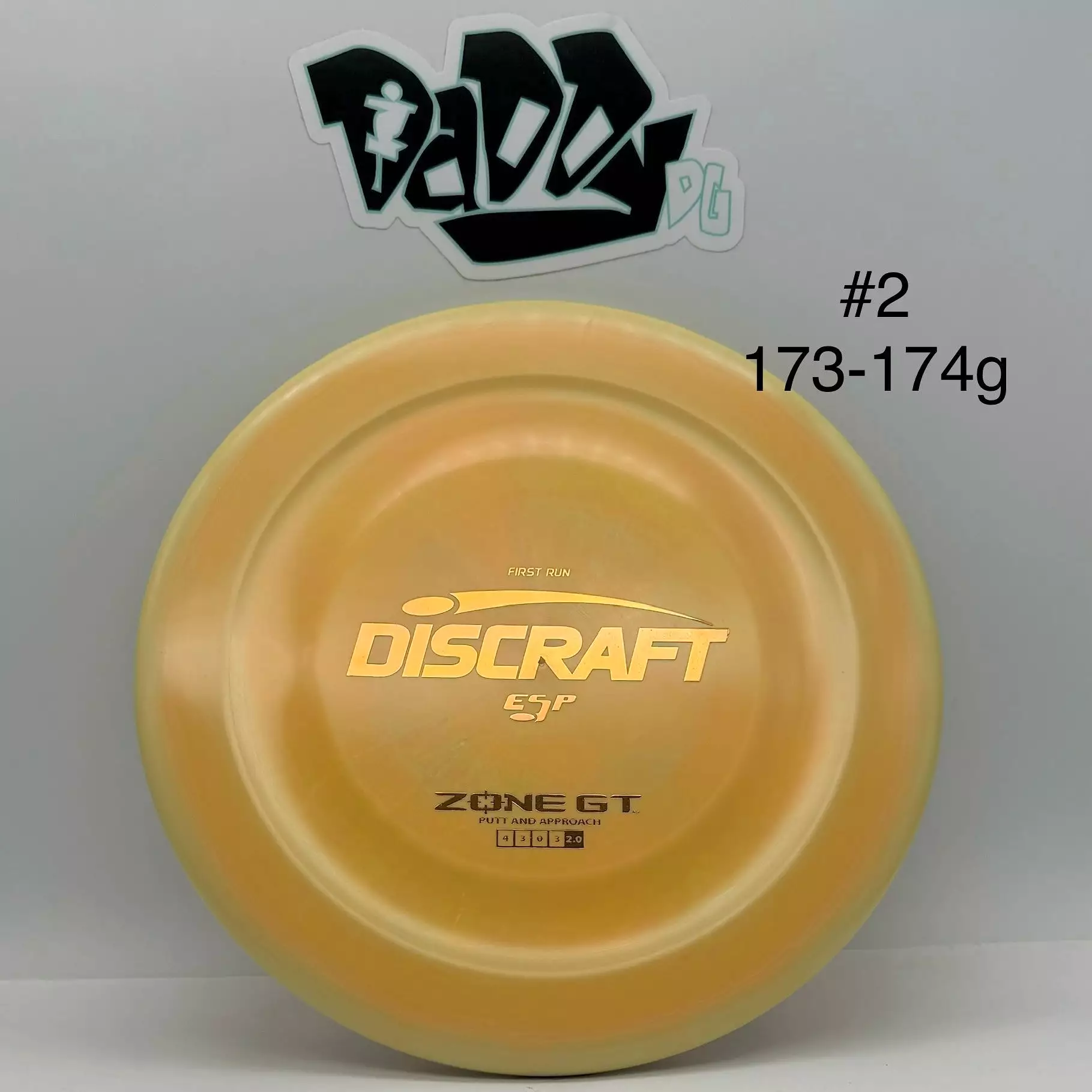 ****NEW Discraft First Run ESP Zone GT Putt & Approach