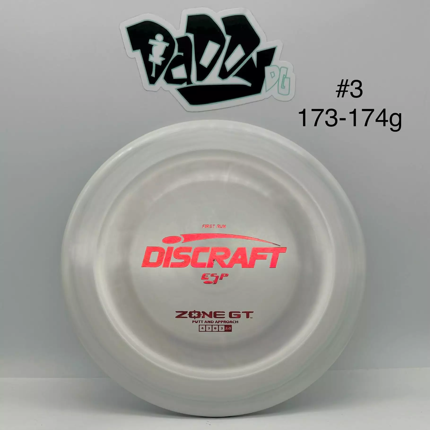 ****NEW Discraft First Run ESP Zone GT Putt & Approach