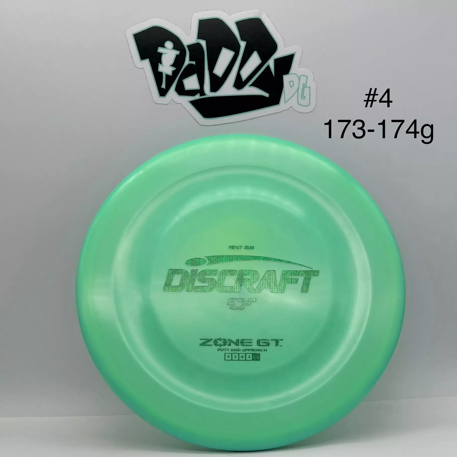 ****NEW Discraft First Run ESP Zone GT Putt & Approach