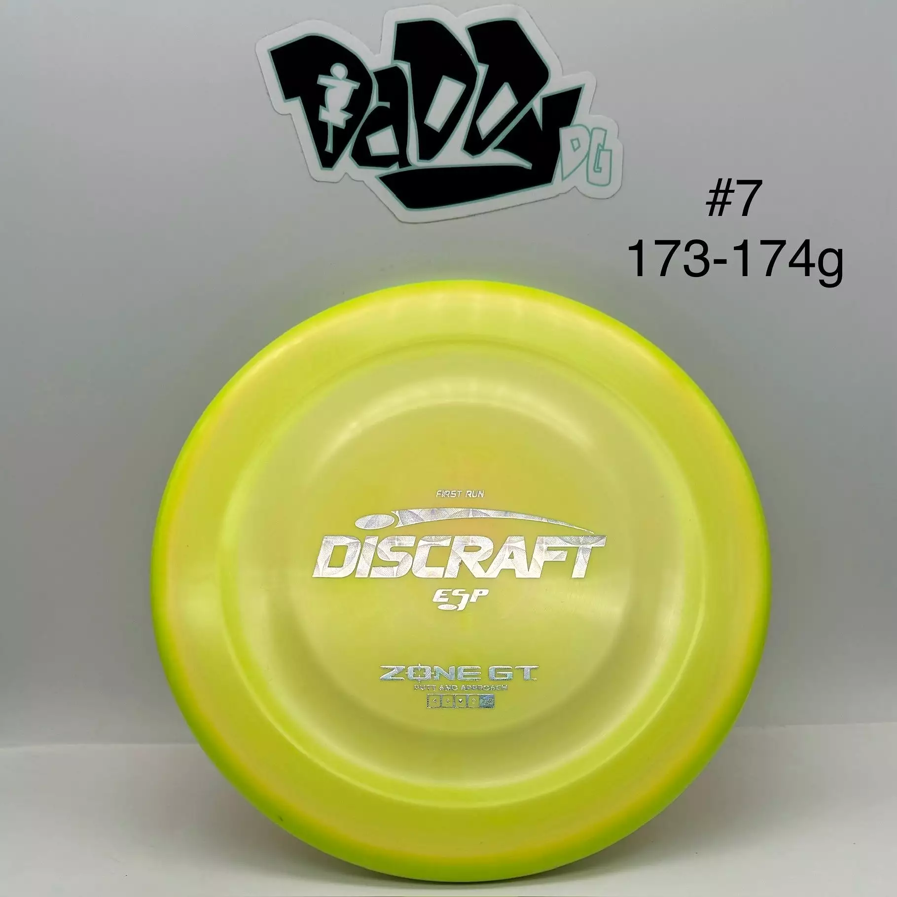 ****NEW Discraft First Run ESP Zone GT Putt & Approach