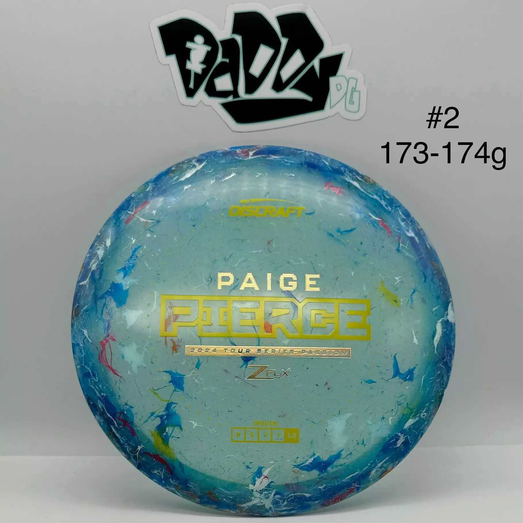 ****NEW Discraft Jawbreaker Z-Line Flx Passion 2024 Paige Pierce Tour Series Fairway Driver