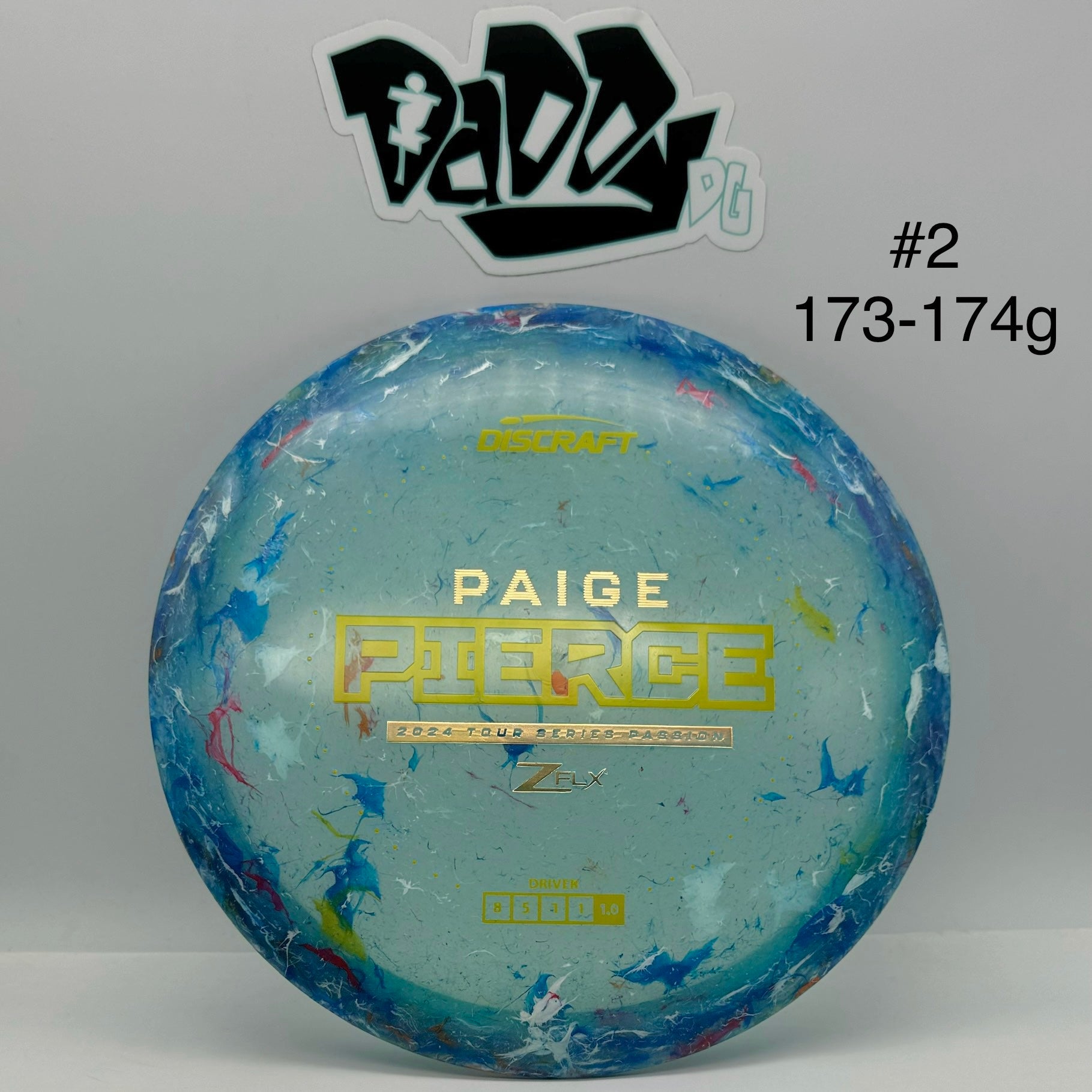 ****NEW Discraft Jawbreaker Z-Line Flx Passion 2024 Paige Pierce Tour Series Fairway Driver