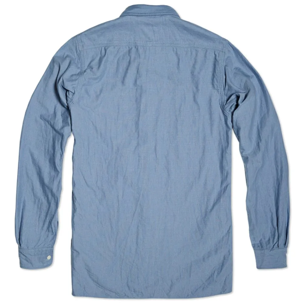 Nigel Cabourn Basic Work ShirtBlue