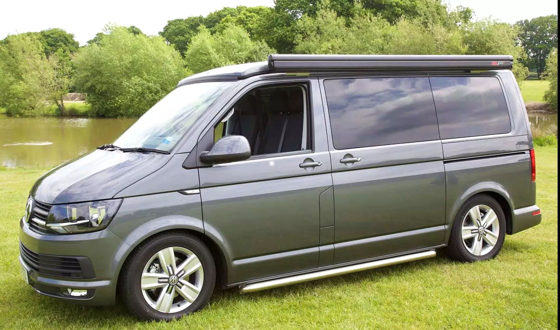 OE Style Stainless Steel Side Bars for Volkswagen Transporter T5 LWB