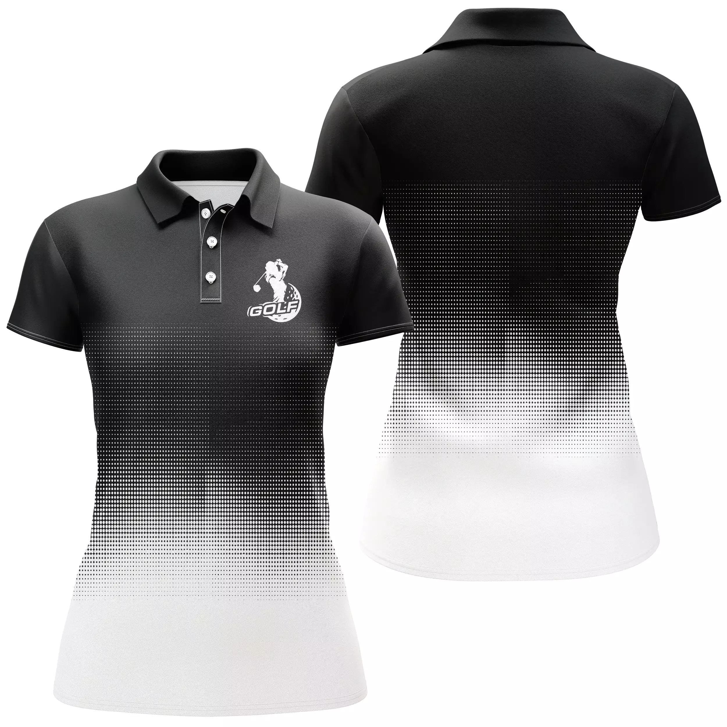 Polo de Golf, Cadeau Original Pour Golfeur et Golfeuse, Polo à Séchage Rapide Homme Femme - CTS21052215