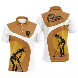 Polo à Séchage Rapide pour Fan de Golf, Golfeur, Golfeuse, Polo de Sport Homme Femme, Polo Shirts de Golf, Cadeau Original Golfe