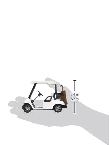 Pull Back Action Golf Cart Toy