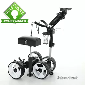 Q1-6 (Non-Remote) Lightly Used Demo Electric Golf Caddy - New Battery