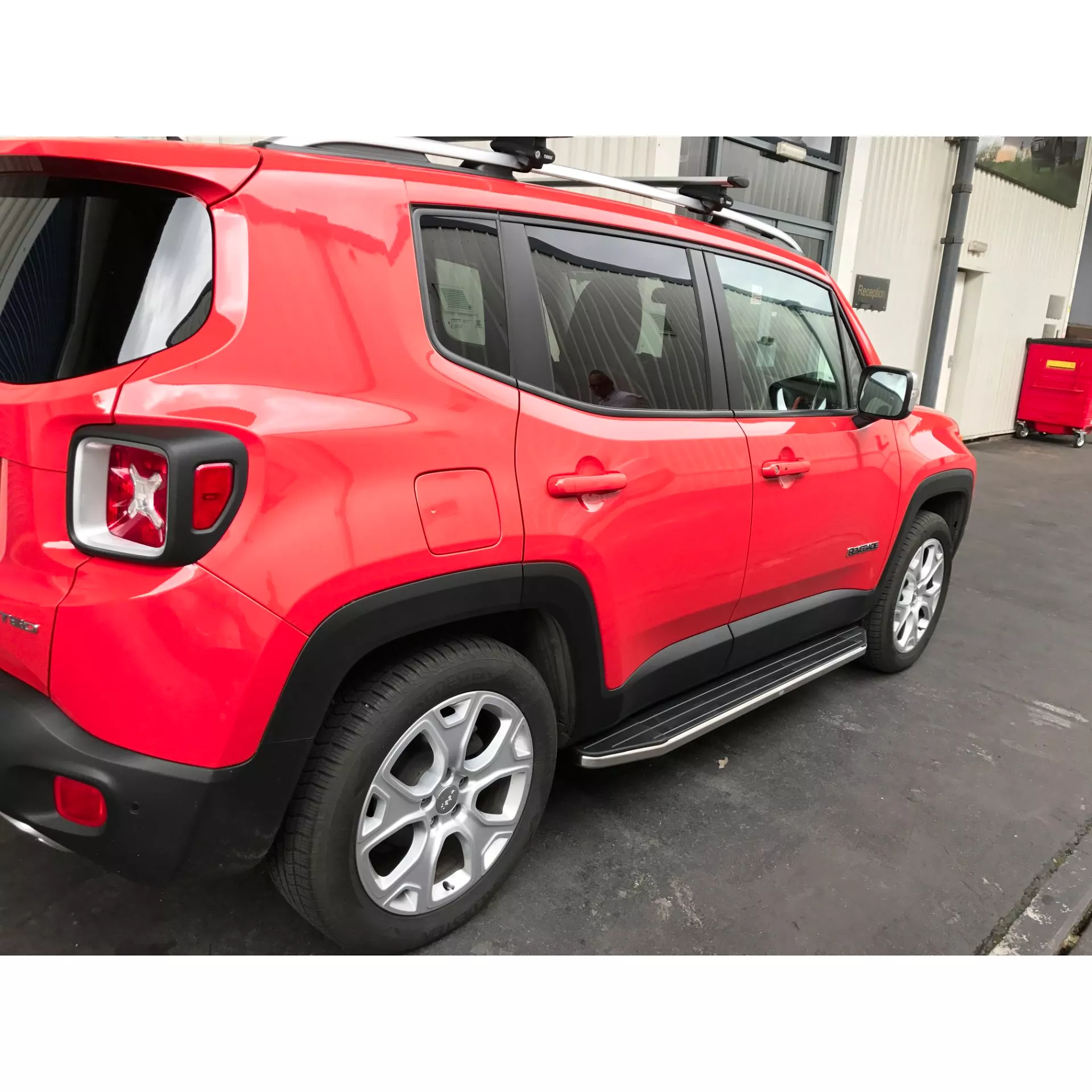 Raptor Side Steps Running Boards for Jeep Renegade 2015+