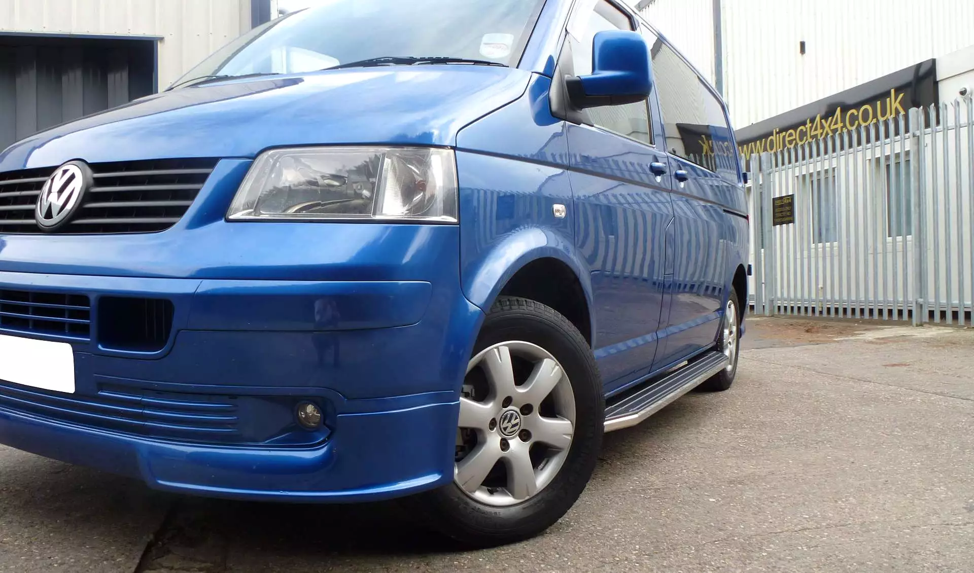 Raptor Side Steps Running Boards for Volkswagen Transporter T5 SWB