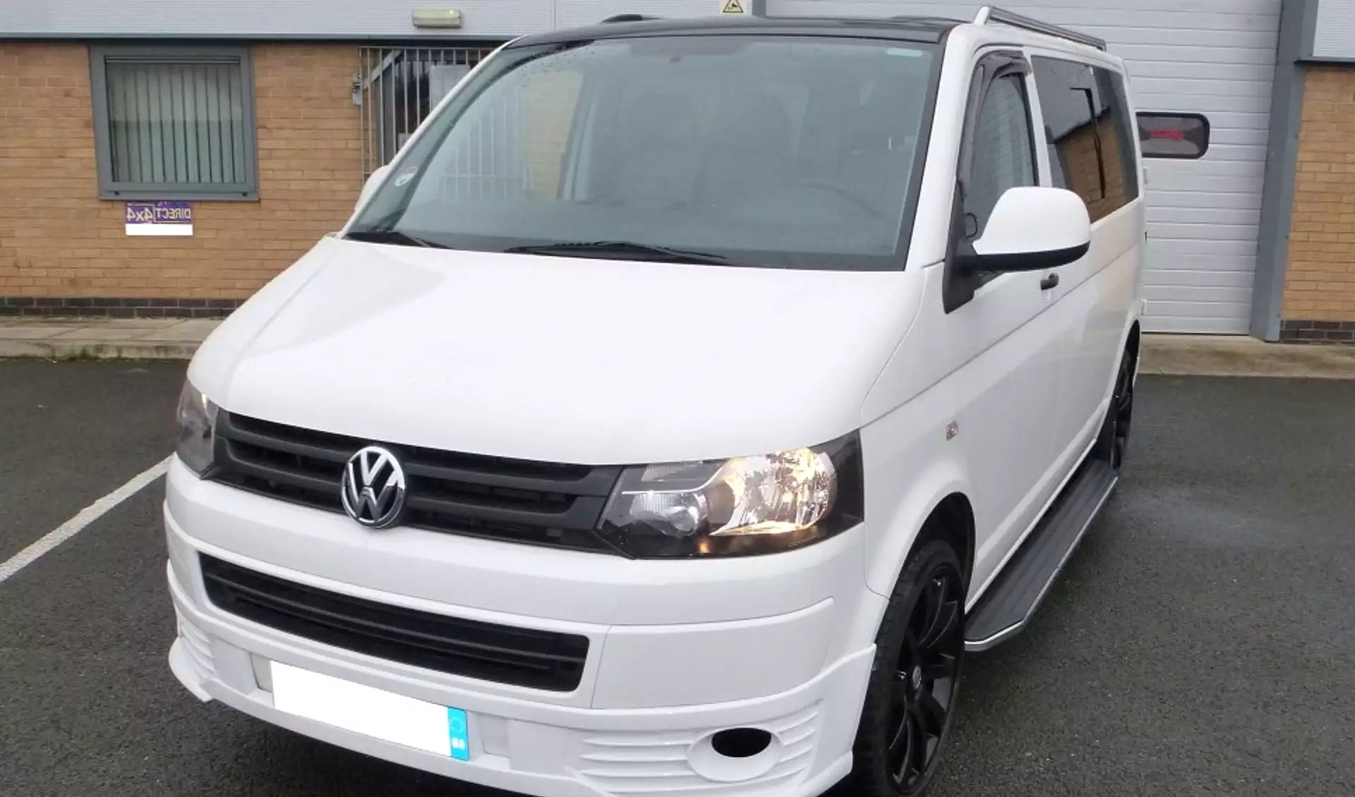 Raptor Side Steps Running Boards for Volkswagen Transporter T5 SWB