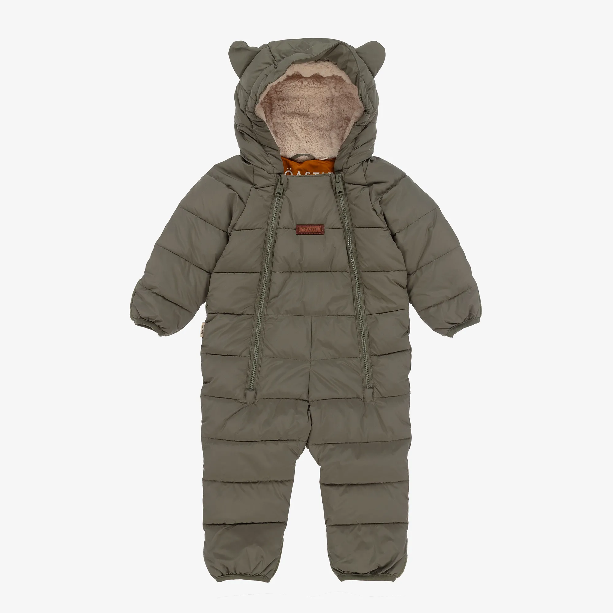 Sage Green Padded Snowsuit