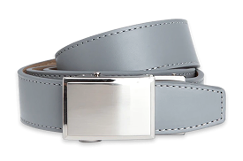 Shield Smooth Grey, 1 3/8 Strap, Golf Belt