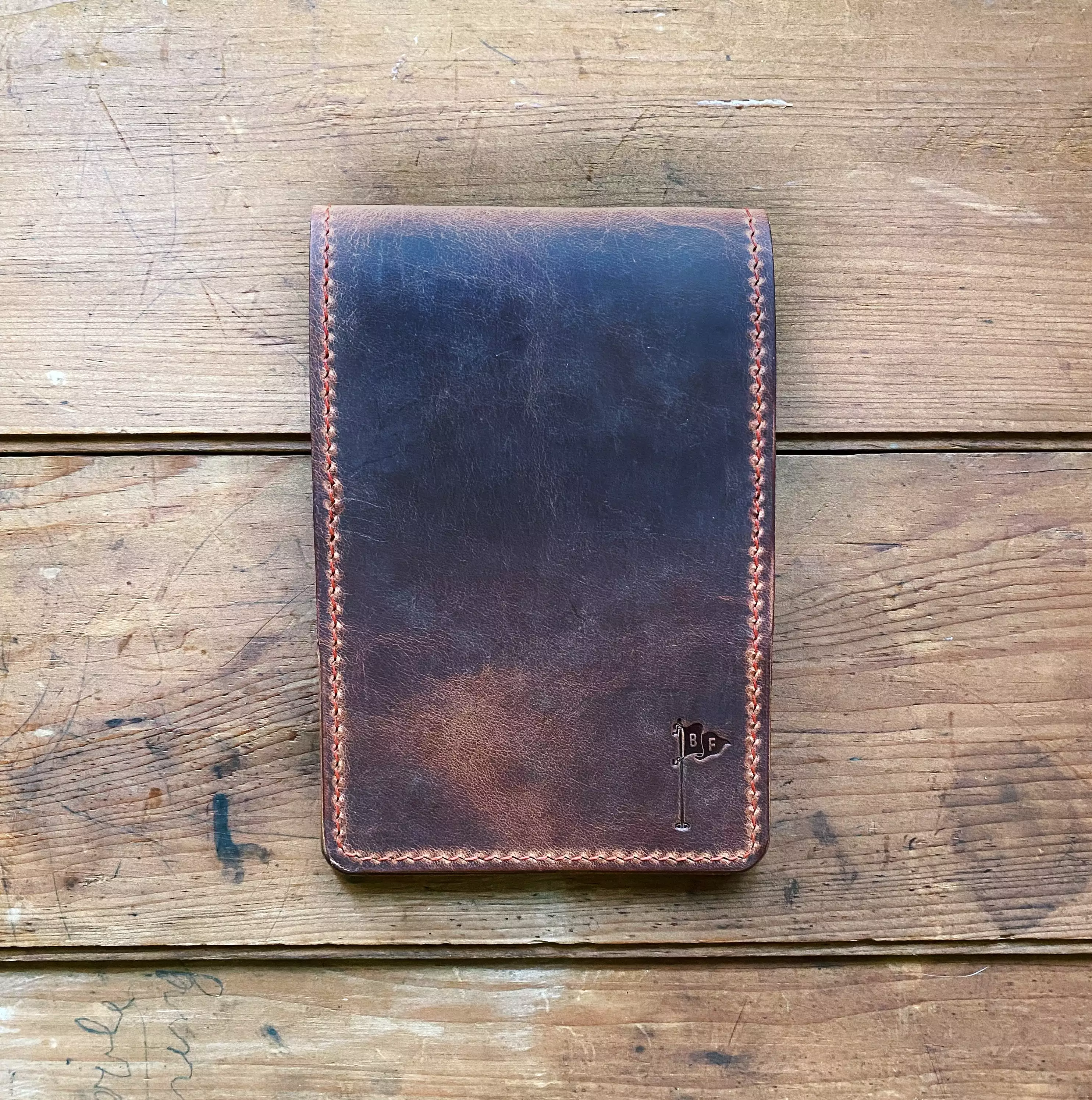 Single Barrel Collection  Golf Scorecard Holder / Yardage book cover in Aragona Sierra