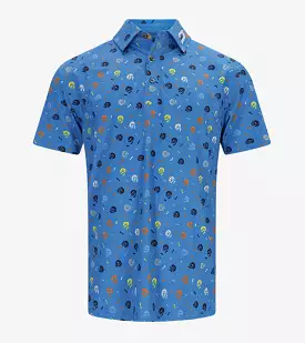 SKULLZ POLO - BLUE