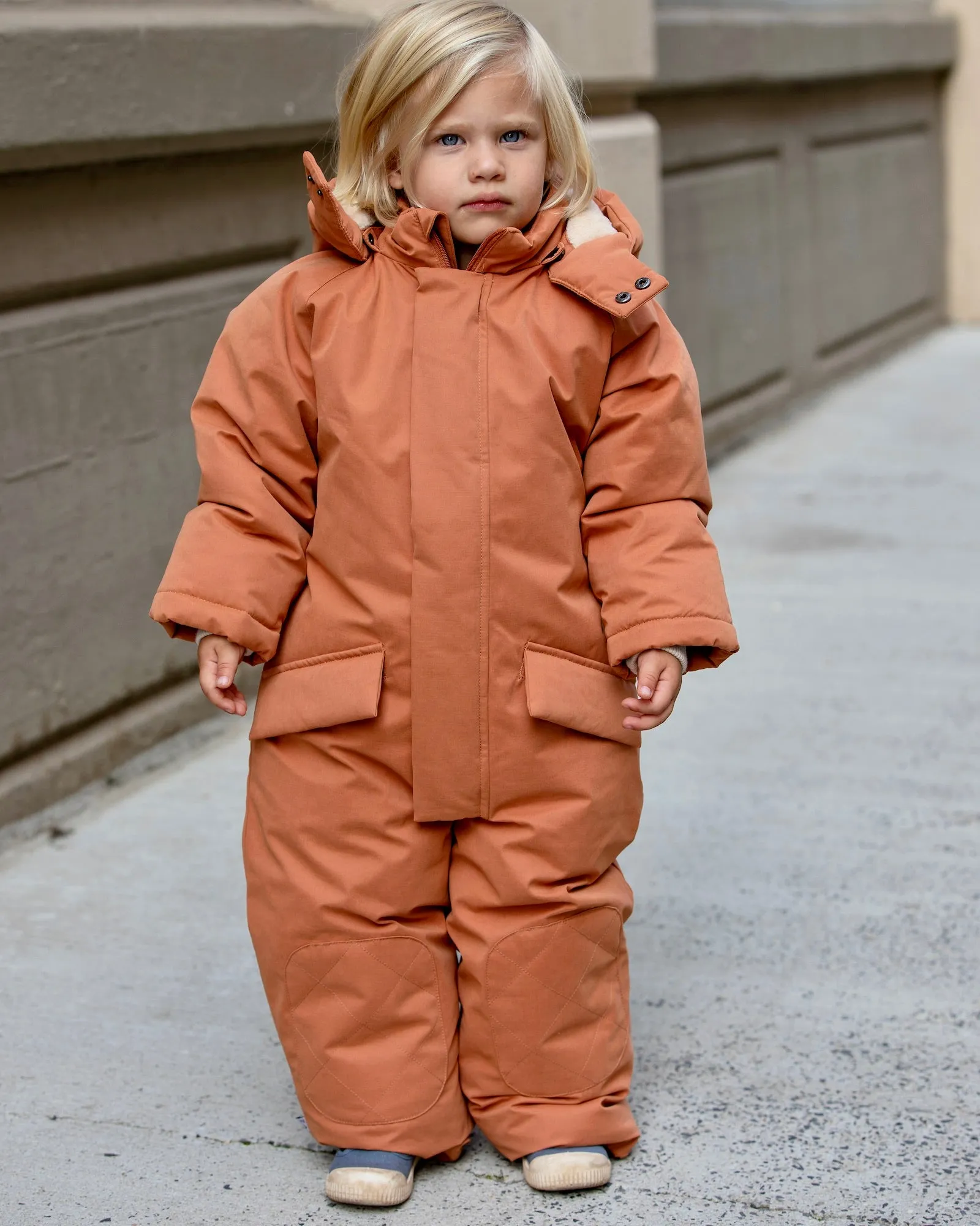 Snowsuit Grand - Benji Plush 1T-7Y | Spice