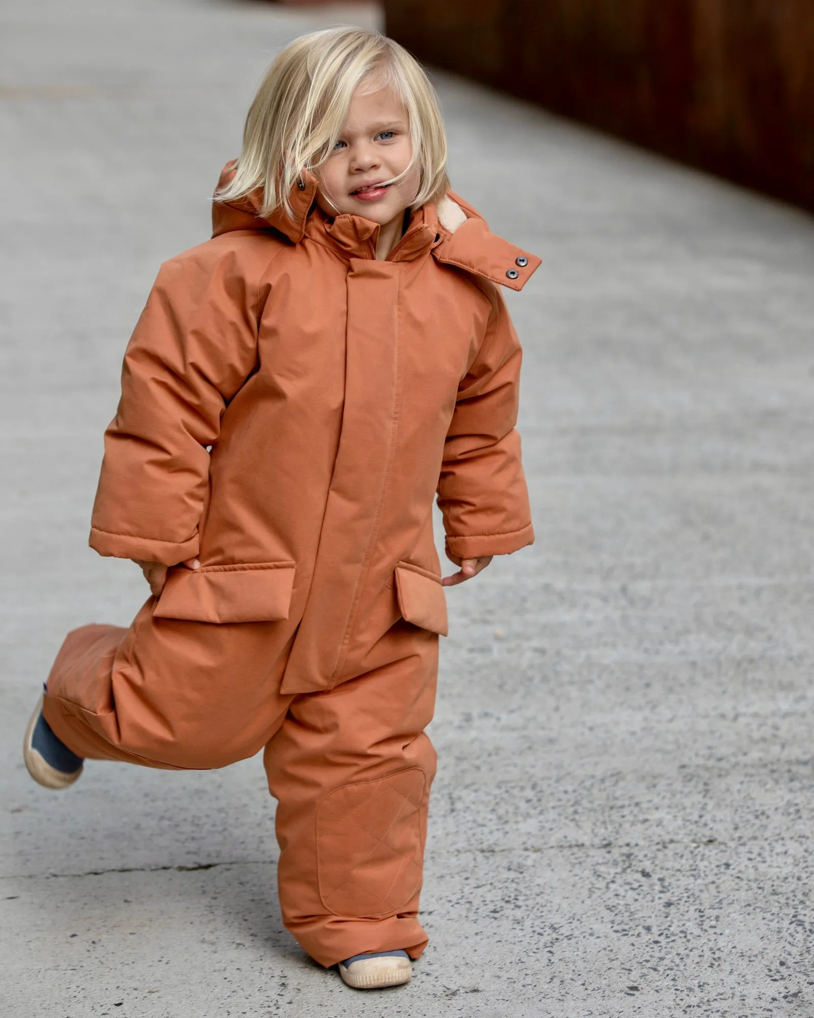 Snowsuit Grand - Benji Plush 1T-7Y | Spice