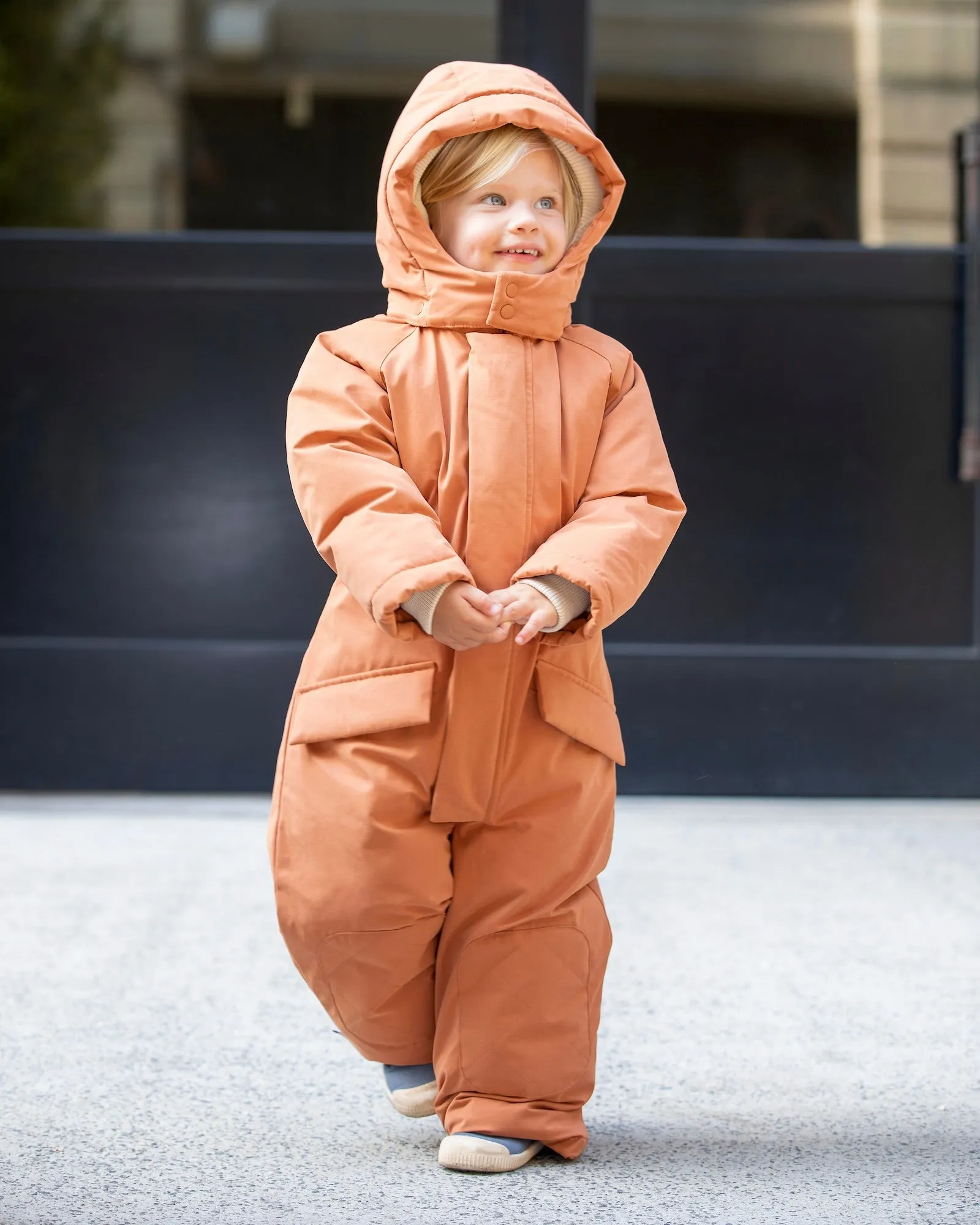 Snowsuit Grand - Benji Plush 1T-7Y | Spice