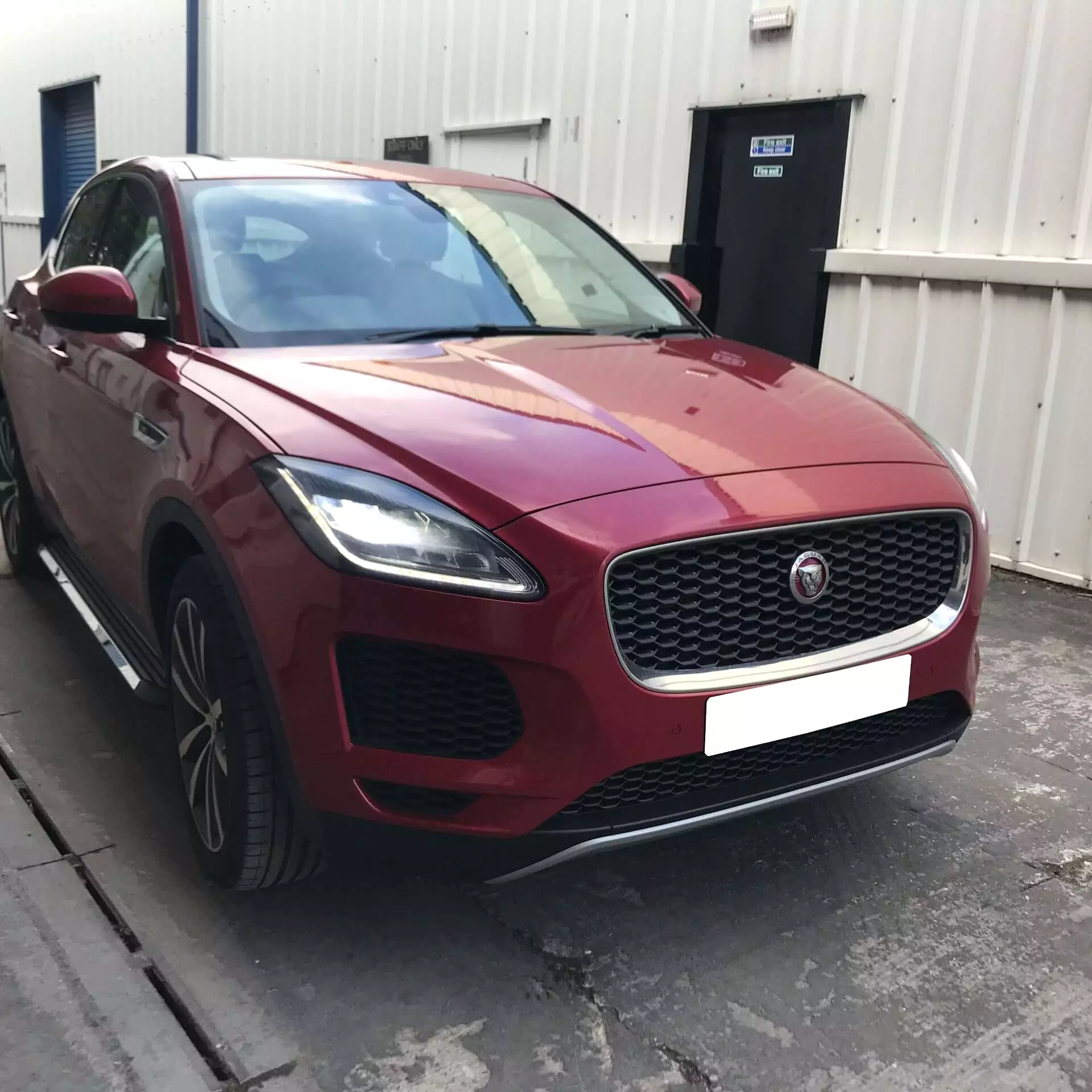 Stingray Side Steps Running Boards for Jaguar E-PACE 2018+