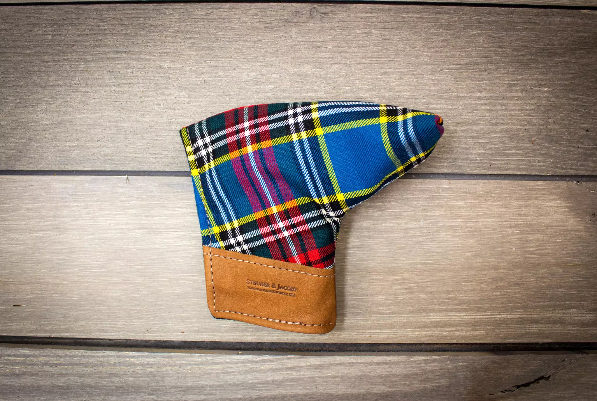 Tartan Putter Cover