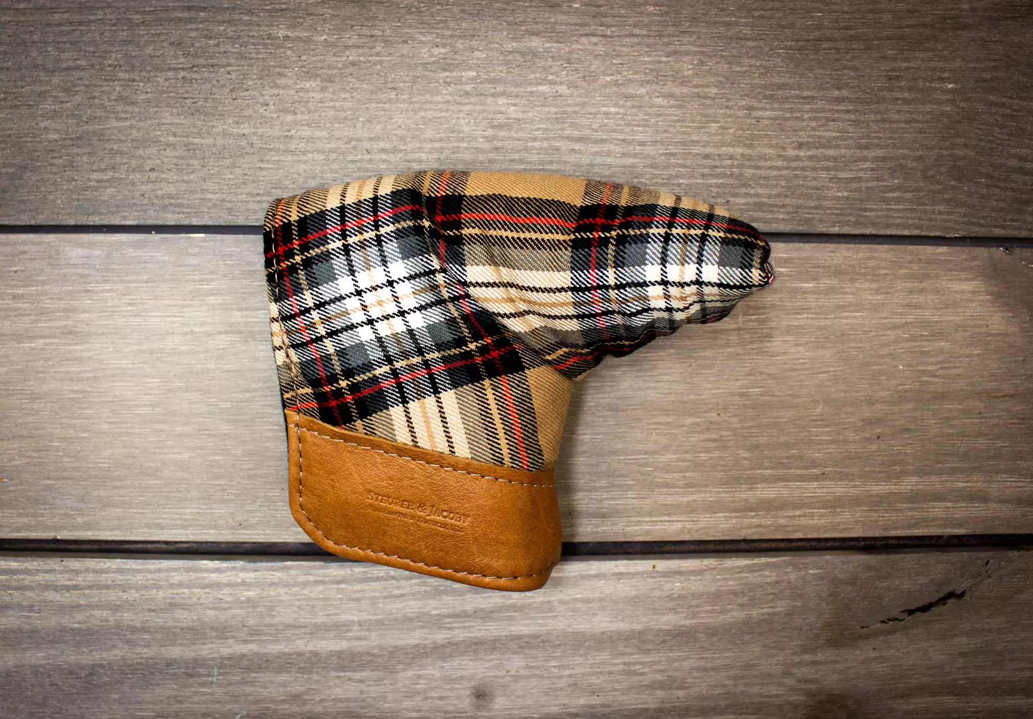 Tartan Putter Cover