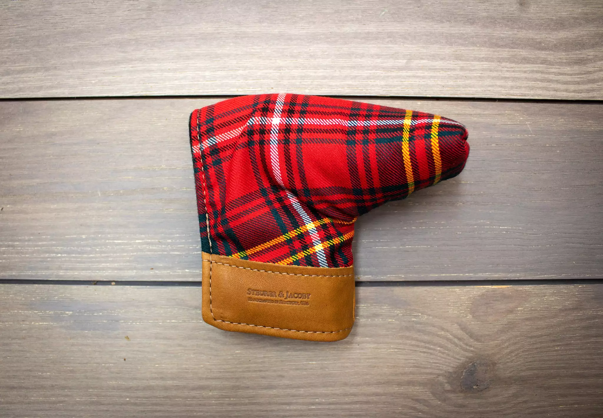 Tartan Putter Cover