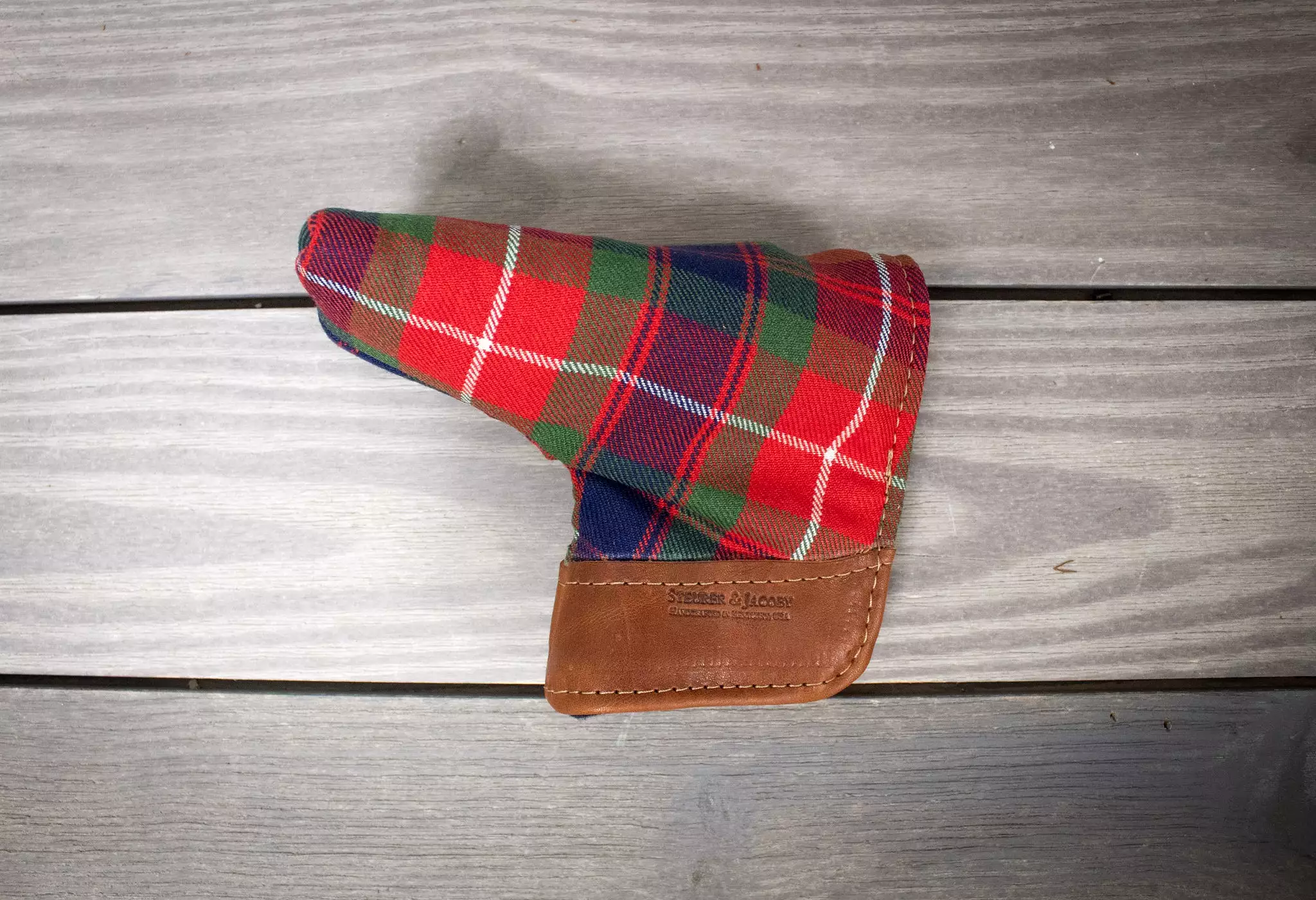 Tartan Putter Cover