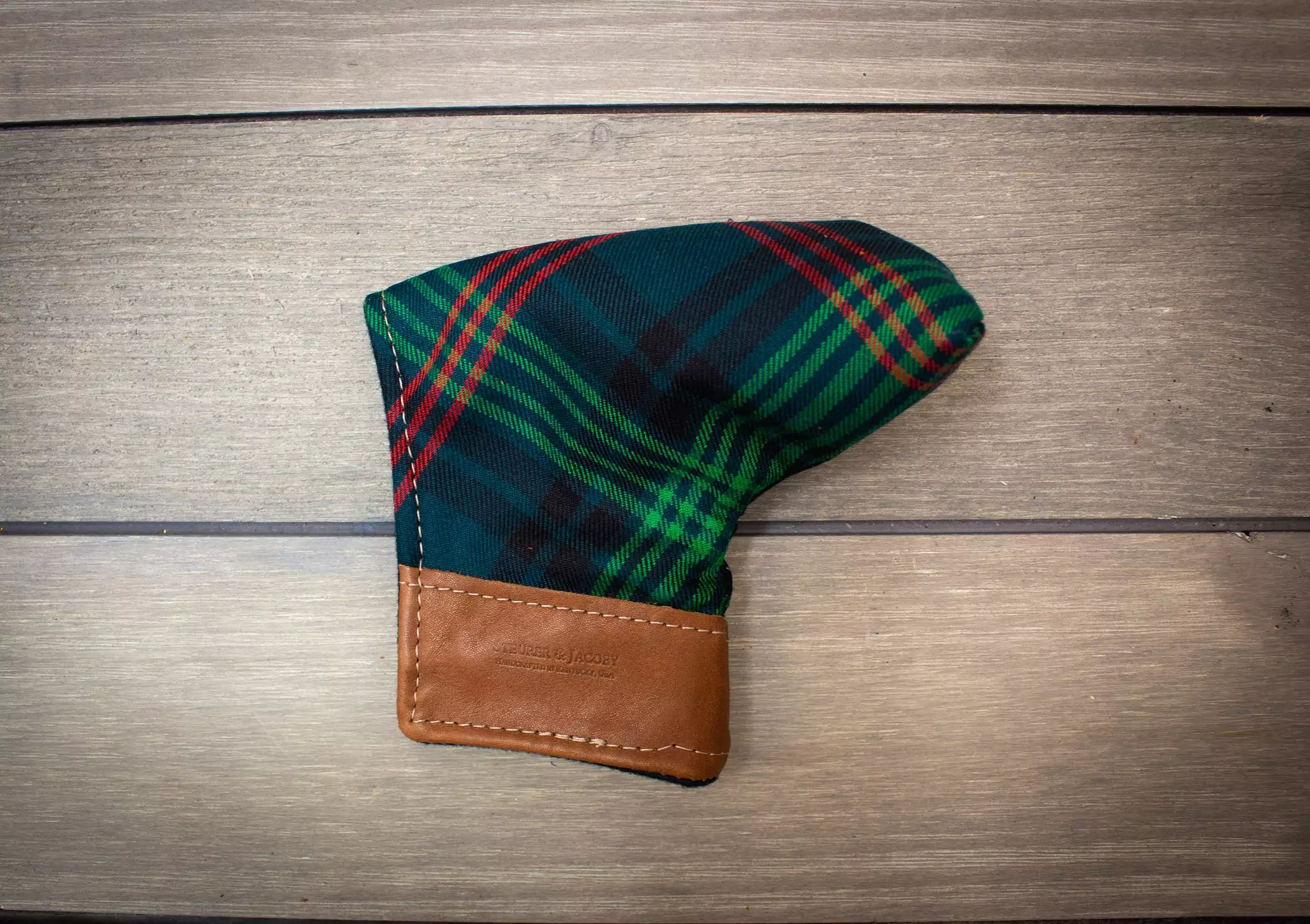 Tartan Putter Cover